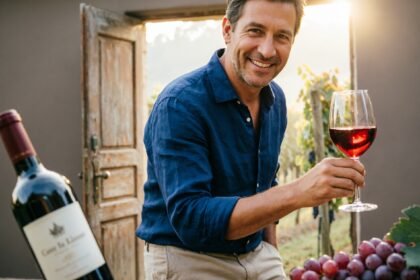 Pon un entusiasta del vino en tu vida.