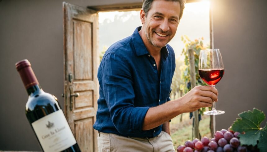 Pon un entusiasta del vino en tu vida.