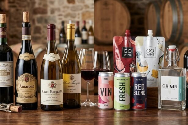 El envase del vino- tradición, innovación y nuevos formatos.