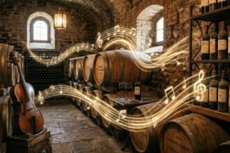 Puede la música mejorar el vino.