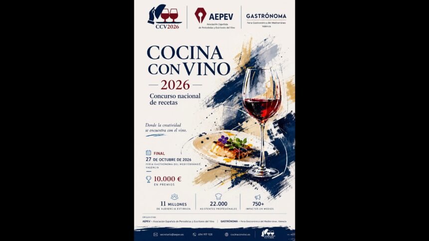 Cocina con vino