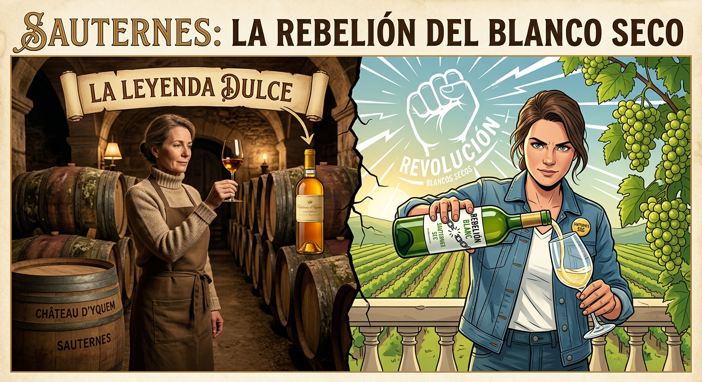 La revolución de los vinos blancos secos.